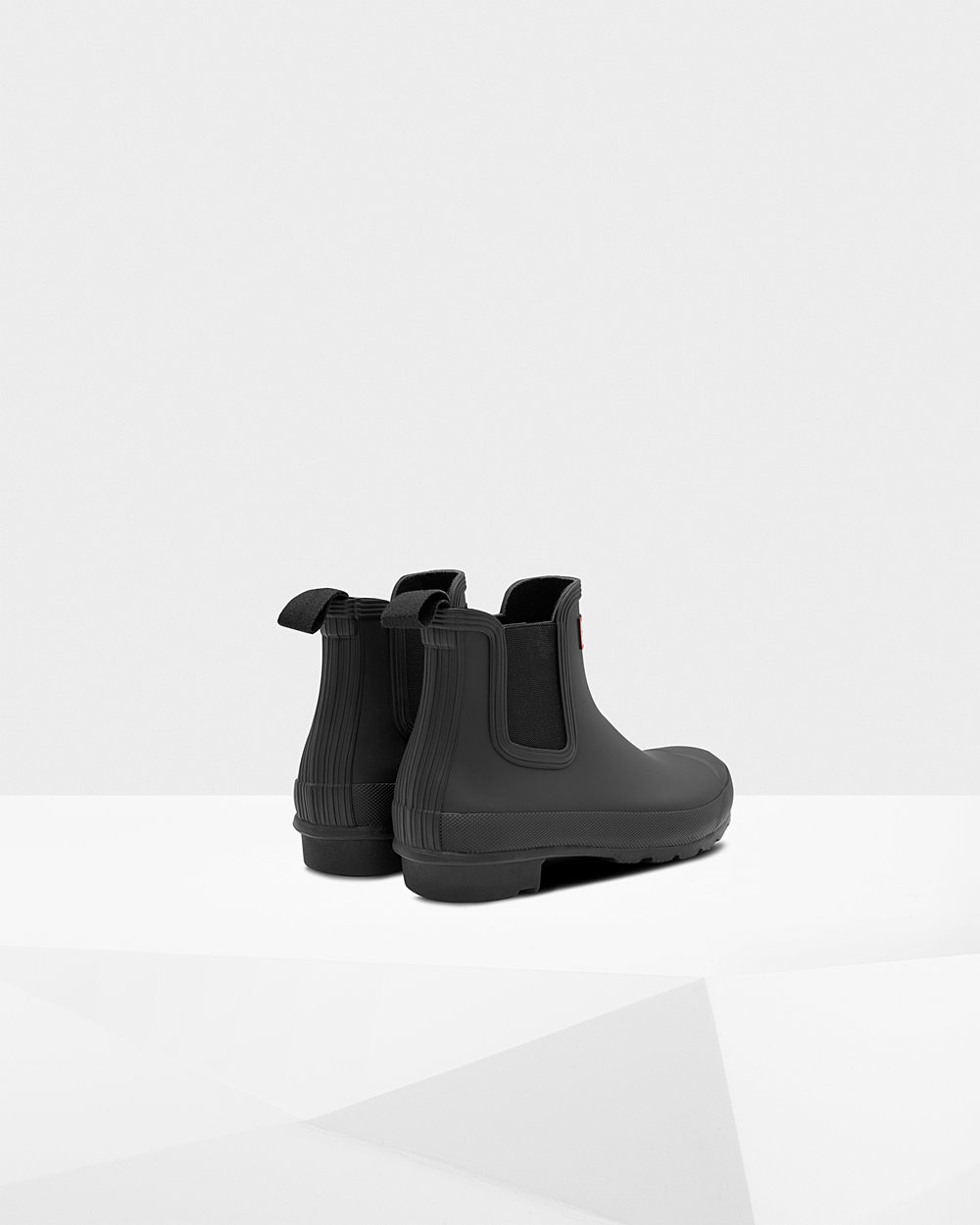 Chelsea Boots Dames - Hunter Original - Zwart - 03KOGJEUN